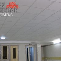 اجرای باکس سقفی و سقف کاذب 60×60 با پنل فایبرسمنت